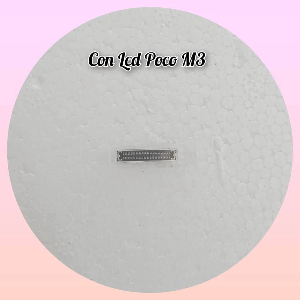 Konektor Lcd Pocophone M3 Conector Lcd Poco M3 Con Lcd Poco M3 Ori