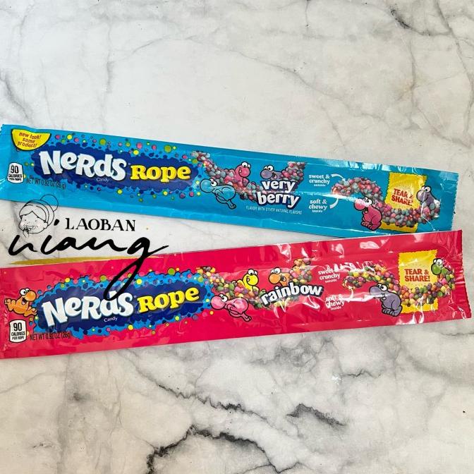 

TERBARU Nerds rope candy USA permen rantai nerd candies rainbow berry gummy /PERMEN LUNAK/PERMEN VIRAL/PERMEN MILO/PERMEN YUPI/PERMEN JADUL/PERMEN KARET