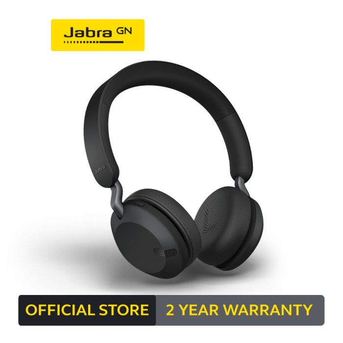 Jabra Elite 45h On Ear Wireless Headphones - Titanium Black