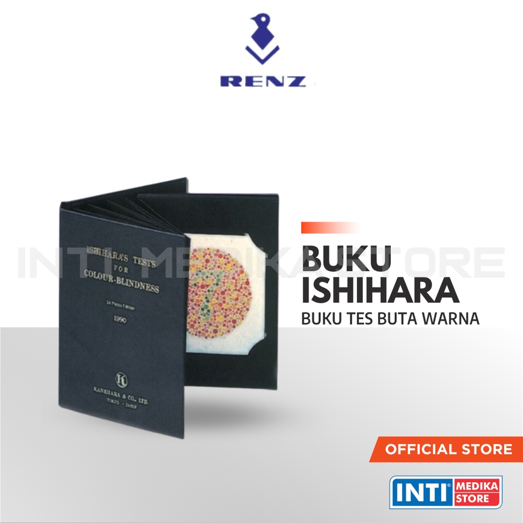 Jual Renz Isihara S Test Buku Ishihara Buku Tes Buta Warna Shopee Indonesia