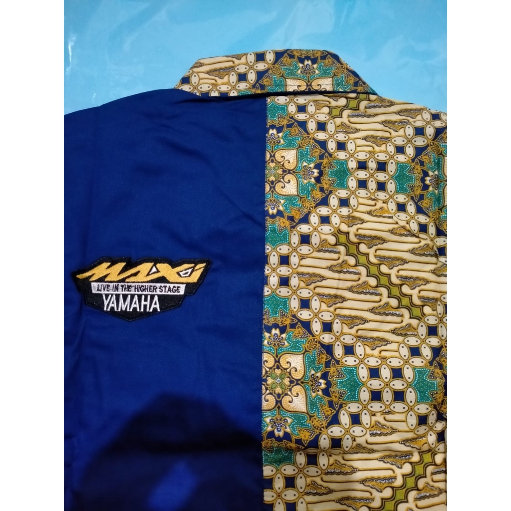 BATIK MAXI LENGAN PENDEK