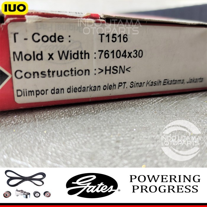 Timing Belt Mazda B-Series Gates T1516 HSN