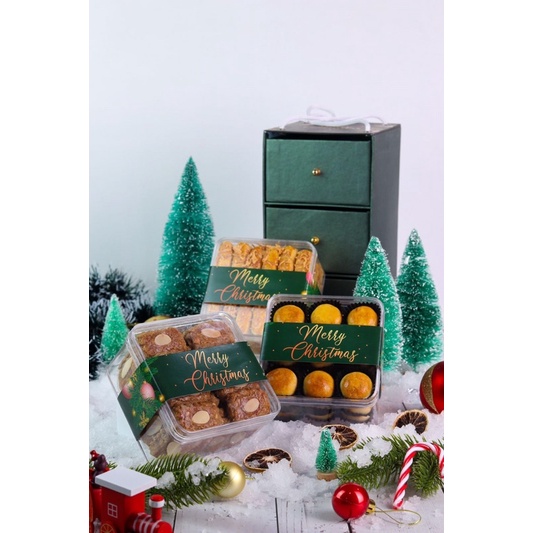 

Hampers natal christmas kue kering/ parcel natal cookies/box natal/ hadiah christmas