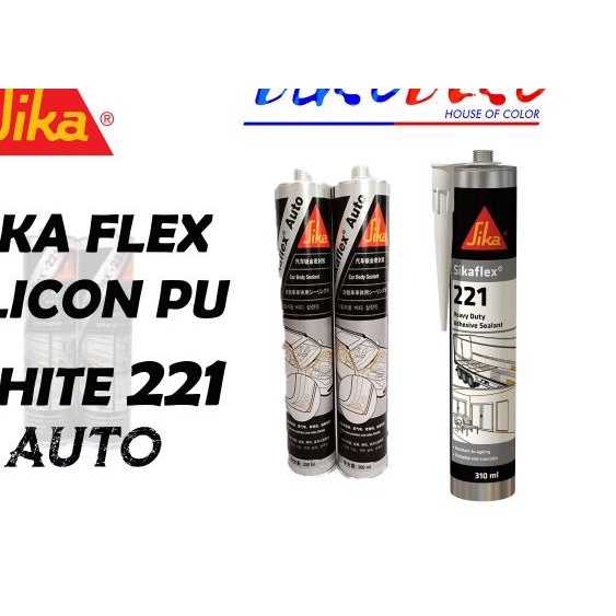 

SEALENT SILEN SEALER SILICON PU SIKAFLEX WHITE 221 - Putih