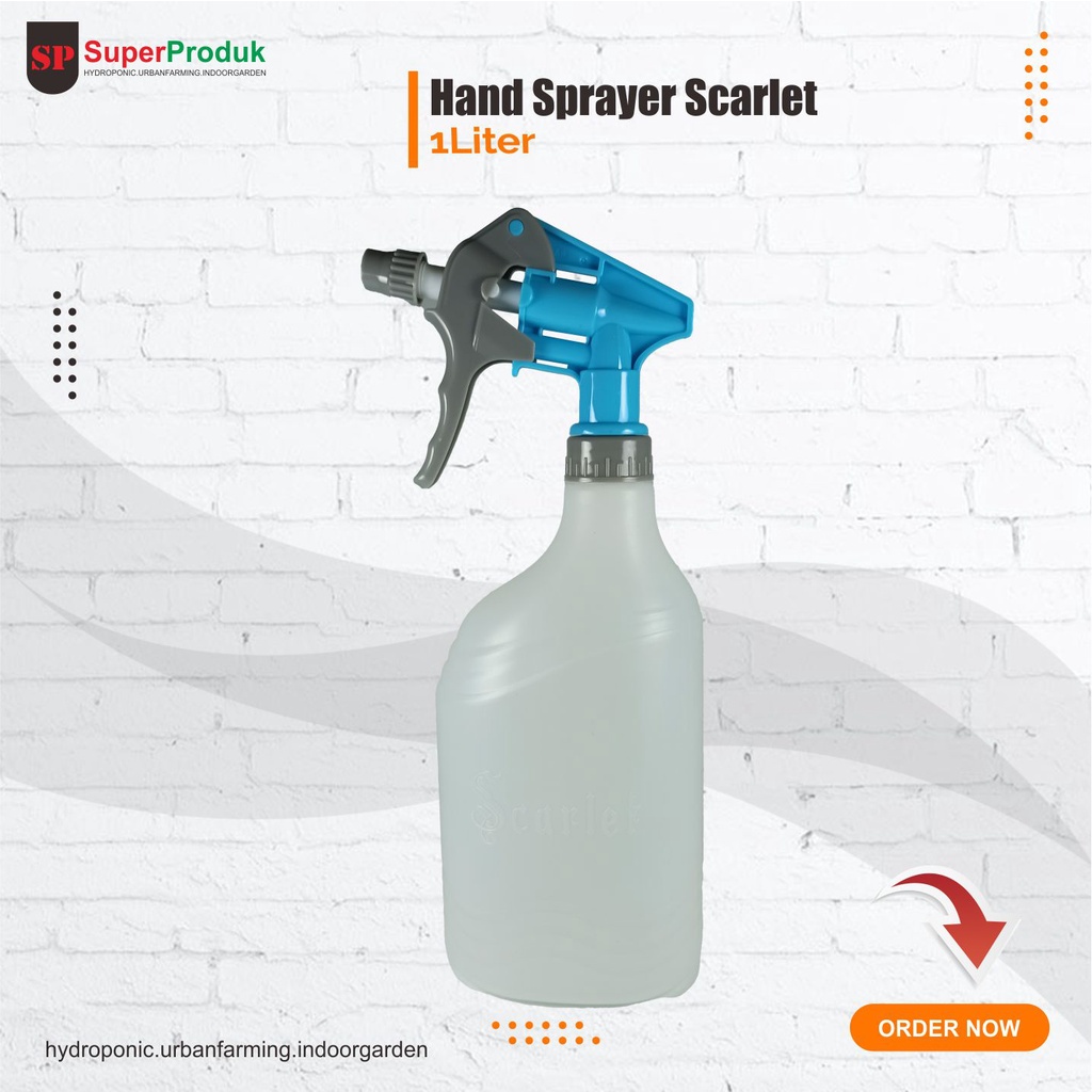 Hand Sprayer 1 liter Scarlet