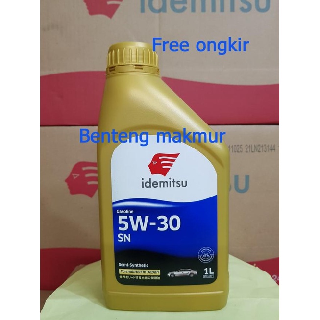 Oli mesin mobil IDEMITSU SN 5W30 semi sintetik