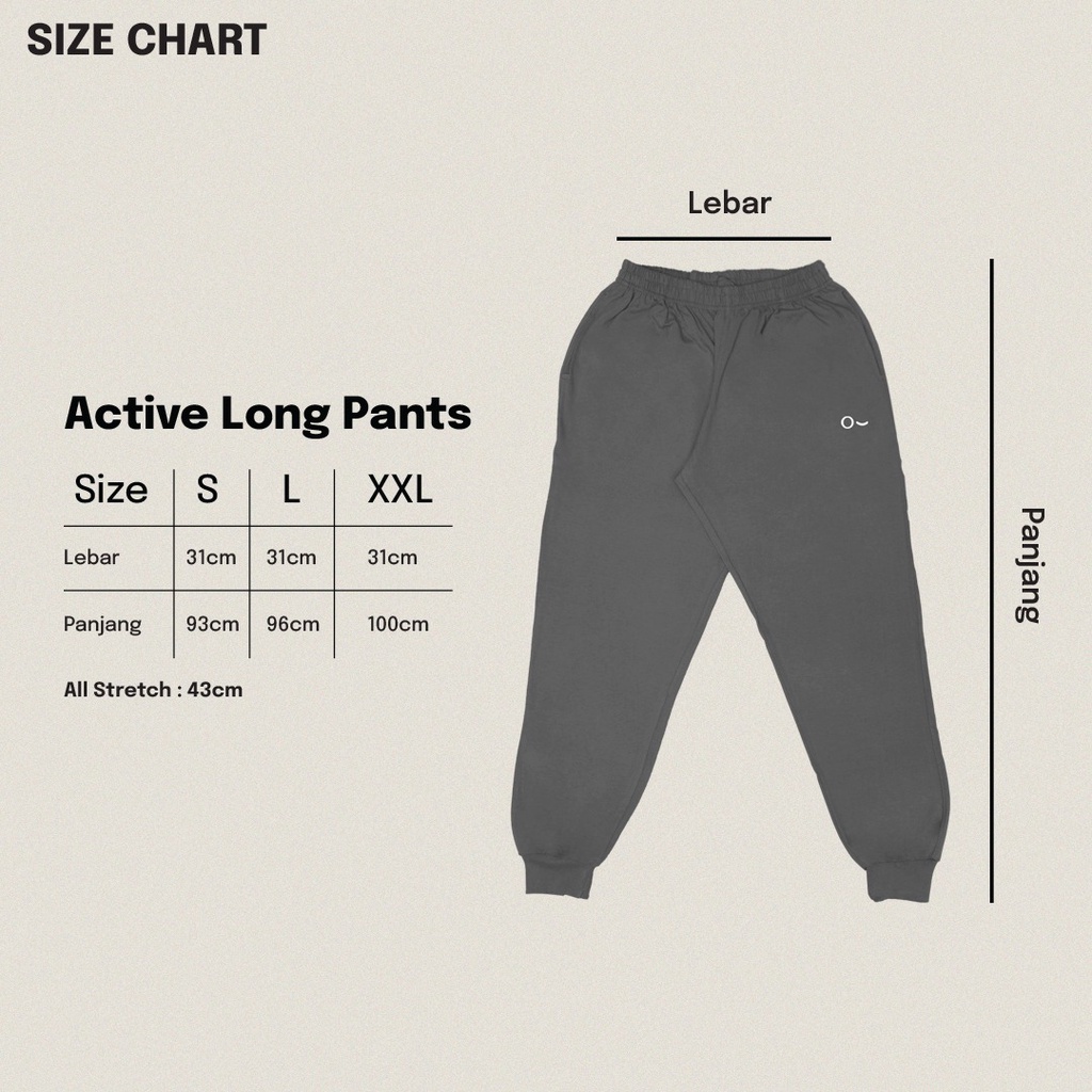 Bundling Active Set (Long Pants + Oversize Crop Top)