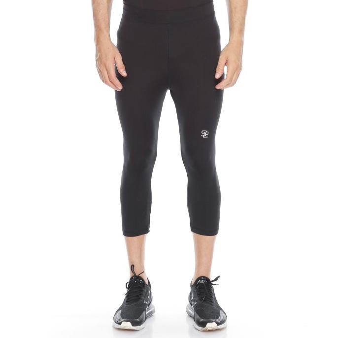 Secondshape - Celana Baselayer 7/8 Pria Compression Pants Legging