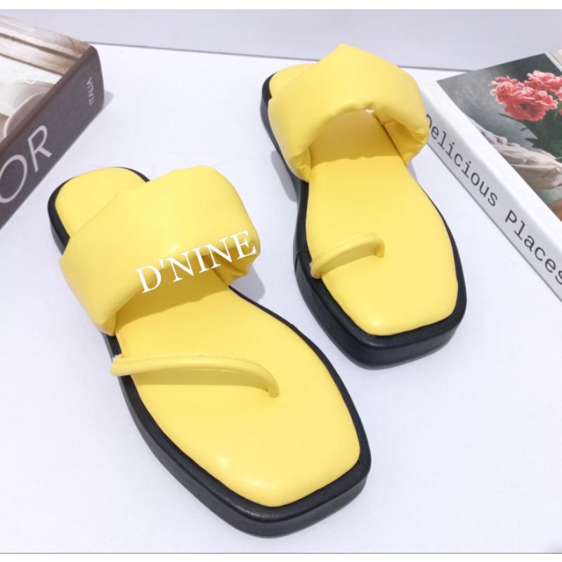 LADY DY 06 Wedges platform wanita busah empuk 4cm