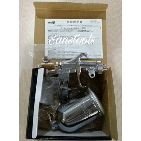 SprayGun Meiji f110 G15 tabung atas Japan asli spray cat gun Original