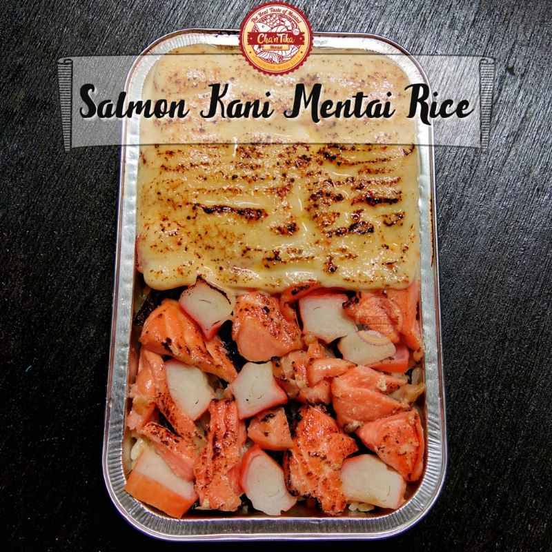 

SALMON KANI MENTAI RICE