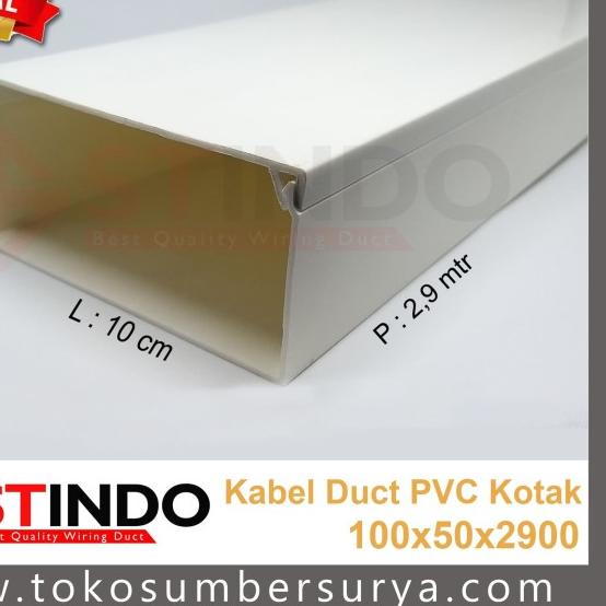 Jual Kabel Duct Wiring Duct Trunking X Panjang Mtr Stindo Shopee Indonesia