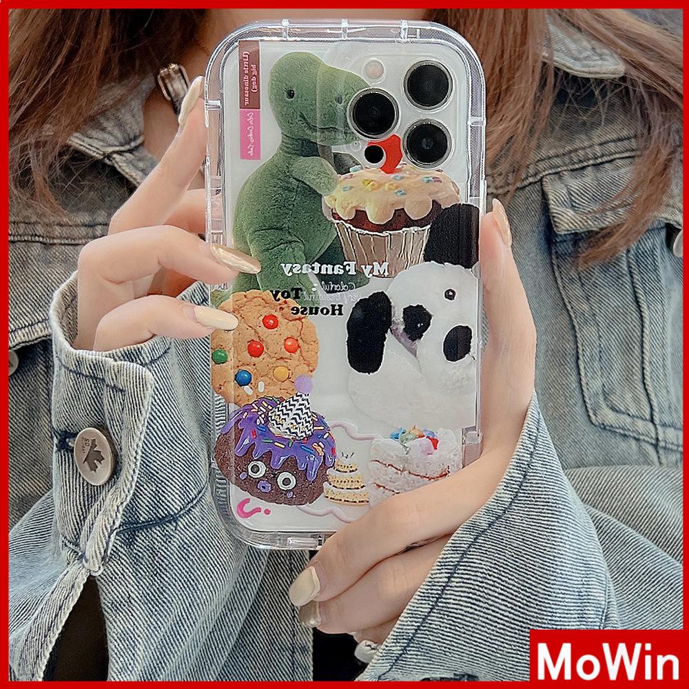 For iPhone 14 Pro Max iPhone Case Thickened TPU Soft Case Clear Case Airbag Shockproof Cute Doll Compatible with For iPhone 13 Pro Max 12 Pro Max 11 Pro Max 7plus XR xs max