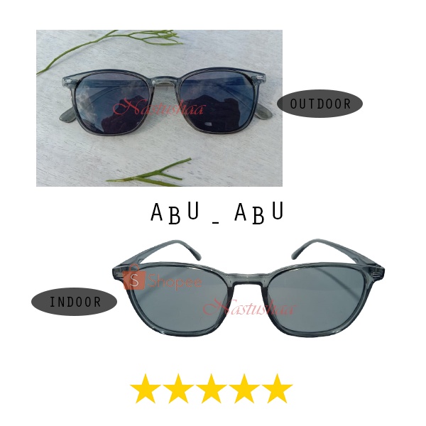 BARU! KACAMATA PHOTOCHROMIC DAN ANTI UV - KACAMATA LENSA NORMAL PHOTOCROMIC MODEL FRAME KOTAK UNTUK PRIA WANITA NO CASE