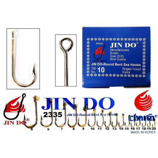 Mata Kail Pancing JINDO JIN DO 2335 MADE IN KOREA Nomor 7 8 9 10 11 13