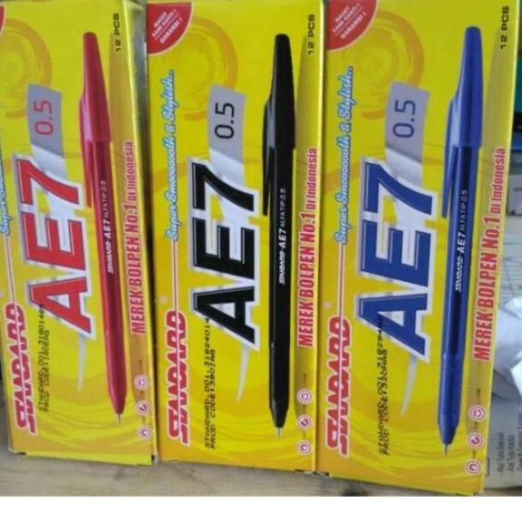 

BIG SALE Pulpen Standard Ae7 hitam / merah / biru ღ 856