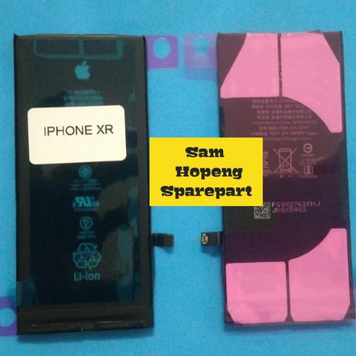 Iphone Xr Batre Baterai Battery Batere Original