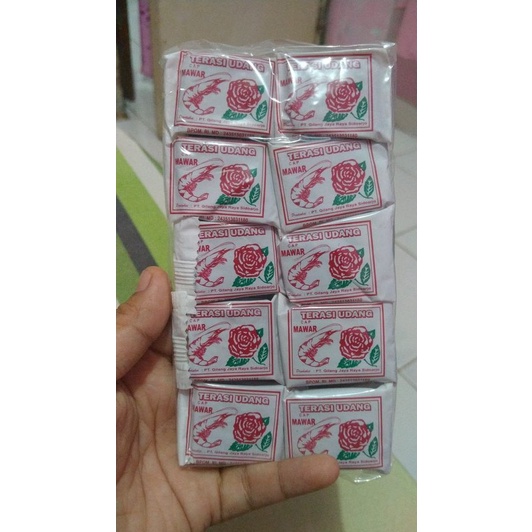 

Terasi Lampung Mawar Terasi Udang isi 10pcs