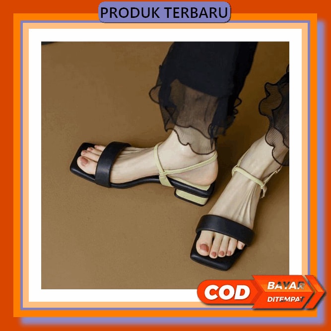 Nunulisatan Termurah Real Pic Warna Heels Pantofel Sepatu Hak Pump Heels Wanita 5Cm A10 Abbushoes Da