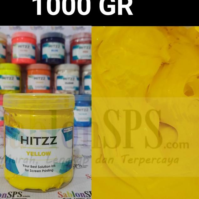

TINTA PLASTISOL KUNING DISTRO CLOTHING 1KG
