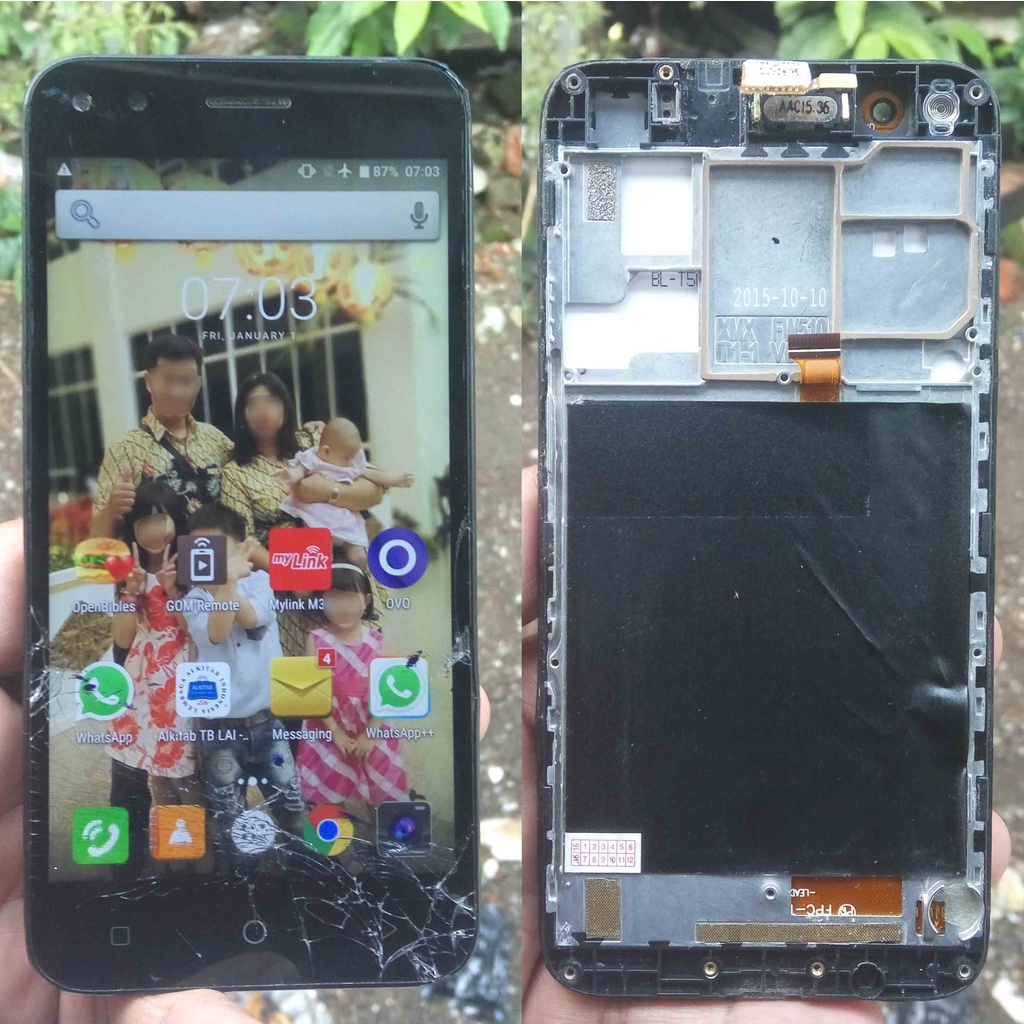 LCD Evercoss B75 Elevate Y3 Plus LCD TS Evercoss B75 LCD Evercoss Elevate Y3 Plus LCD Touchscreen Ev