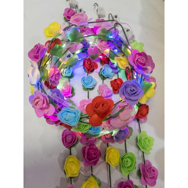 BANDO FLOWER CROWN / BANDO MAHKOTA BUNGA LINGKAR / BANDO BUNGA LINGKAR / FLOWERCROWN / BANDO CANTIK MURAH