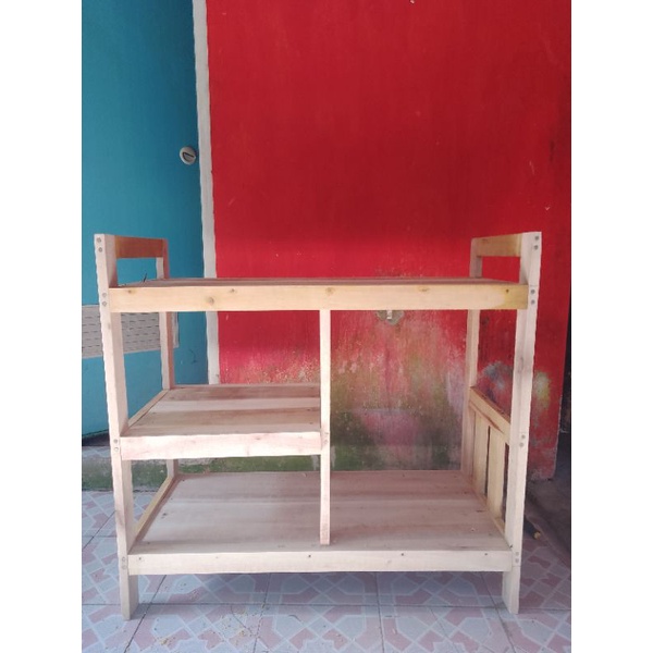 meja kompor 2 tungku