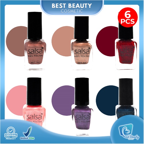 ★ BB ★Salsa Nail Polish Glamour 8ml - Kutek - Cat Kuku