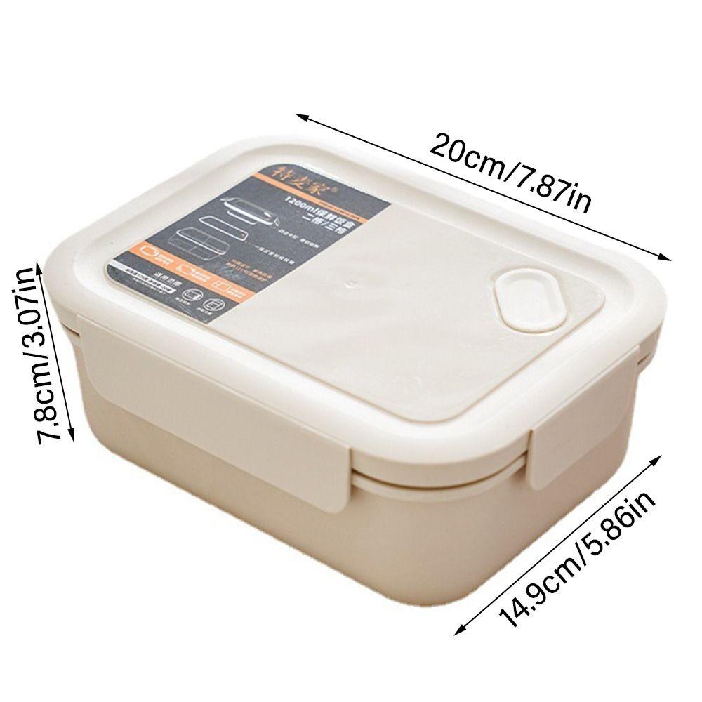 Top Lunch Box Anti Bocor Untuk Pelajar Pekerja Kantor Dengan Sendok Wadah Makanan