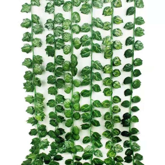 Az Daun Rambat Plastik Dekorasi Dinding Artificial Bunga Lamaran Ivy