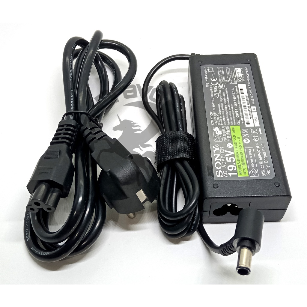 Original Charger Adaptor Casan SONY VAIO VGP-AC19V32 VGP-AC19V36 VGP-AC19V42