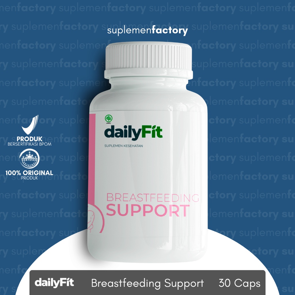 Dailyfit Breastfeeding Support 30 Kapsul Asi Support