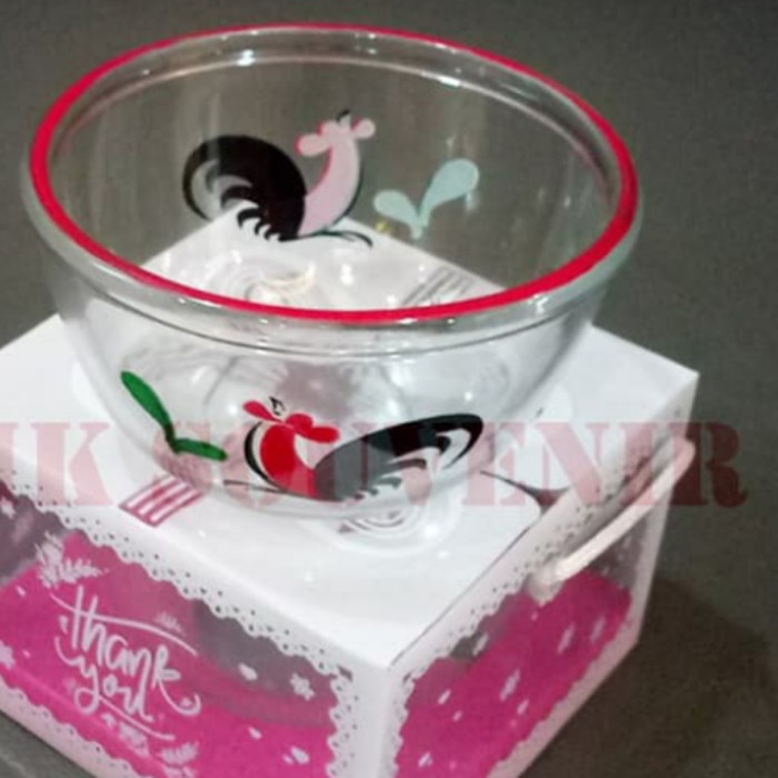 SOUVENIR PERNIKAHAN MANGKOK AYAM JAGO BENING MANGKOK JAGO MINI KEMAS