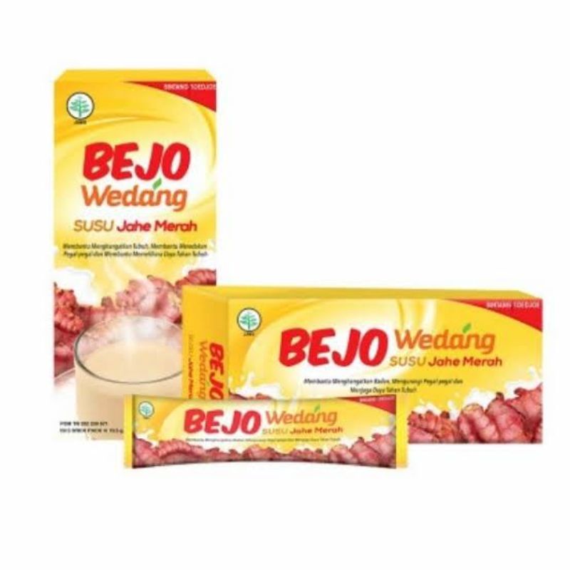 

Bejo Wedang Susu Jahe Merah Box Isi 5 Sachet @10,5gr