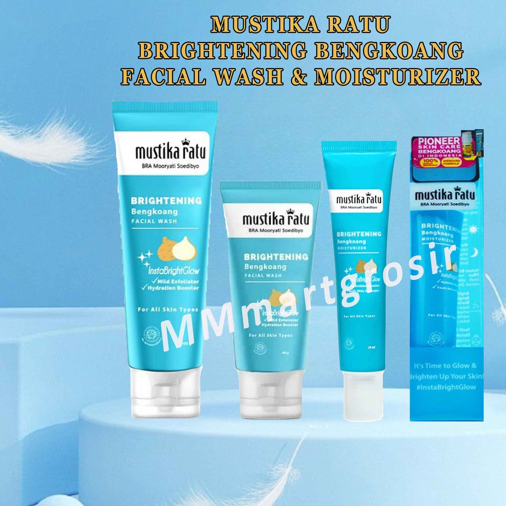Mustika Ratu / Brightening Bengkoang / Pembersih &amp; Pelembap / Perawatan Wajah