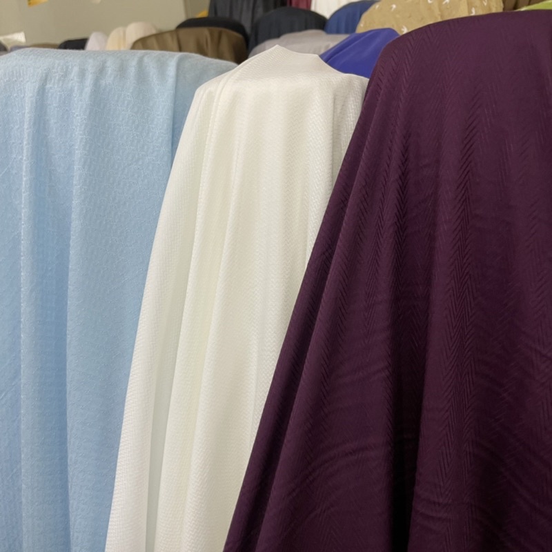 kain katun rayon paris 60s dobi LIMITED (harga permeter)