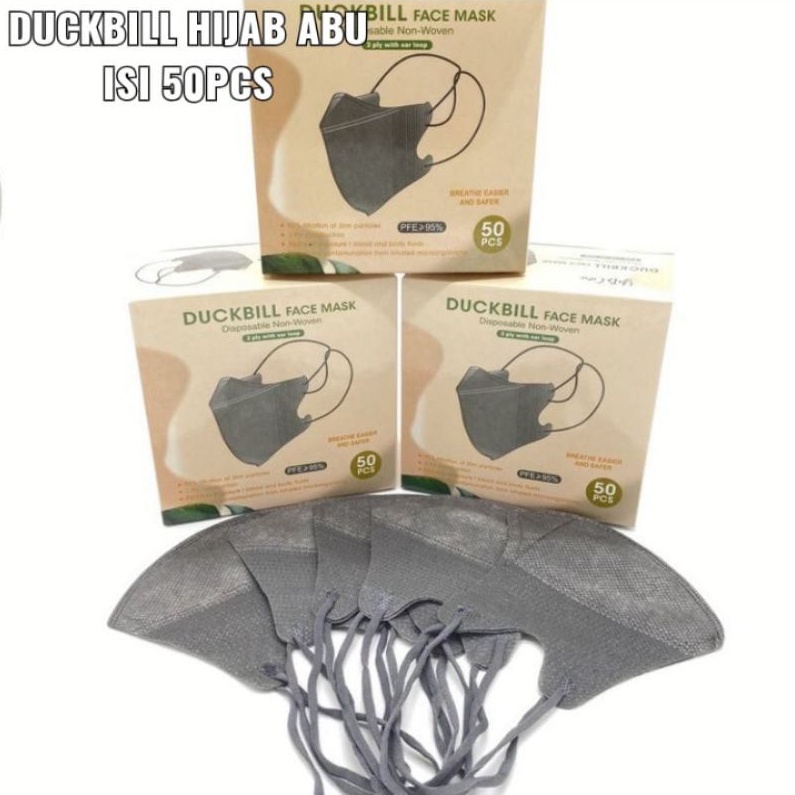 Masker Duckbill Hijab/Masker Duckbill Hijab/Masker Duckbill Hijab Orlee