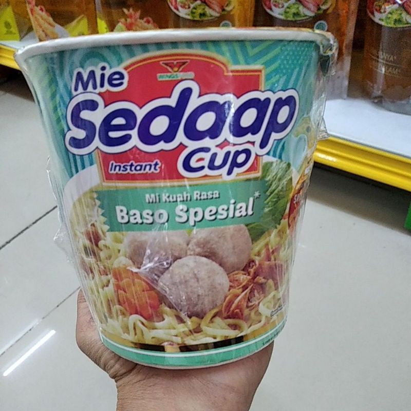 

LIVE sedap cup baso spesial