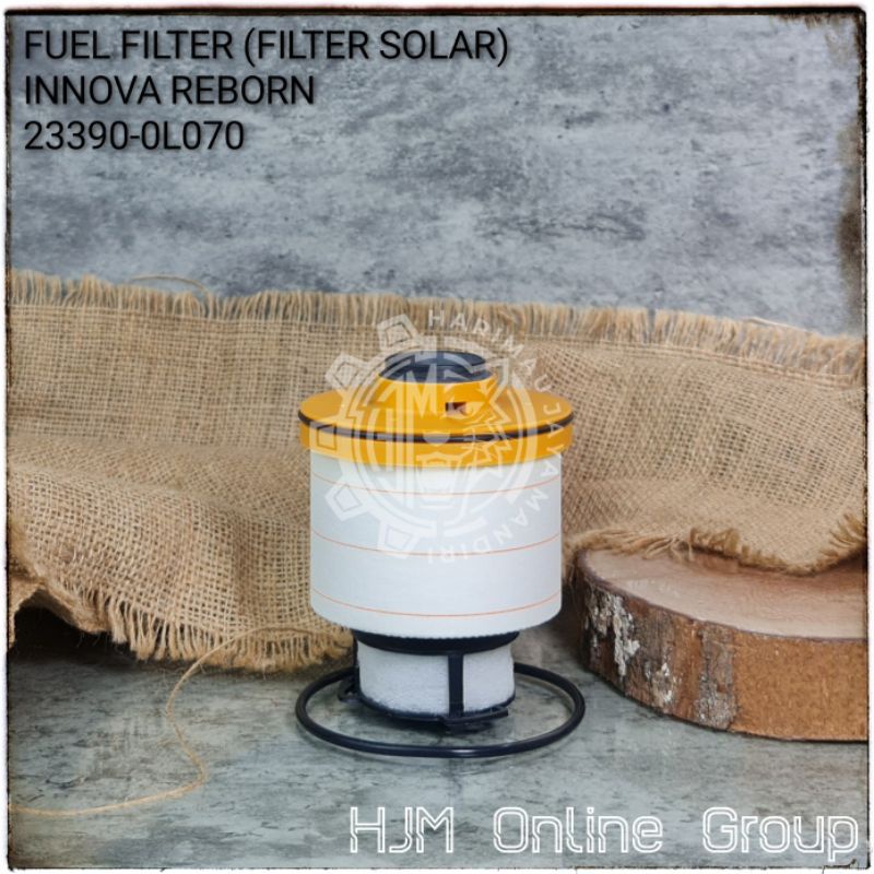 FUEL FILTER UPP - FILTER SOLAR ATAS INNOVA REBORN / VENTURER / FORTUNER VRZ / HILUX REVO