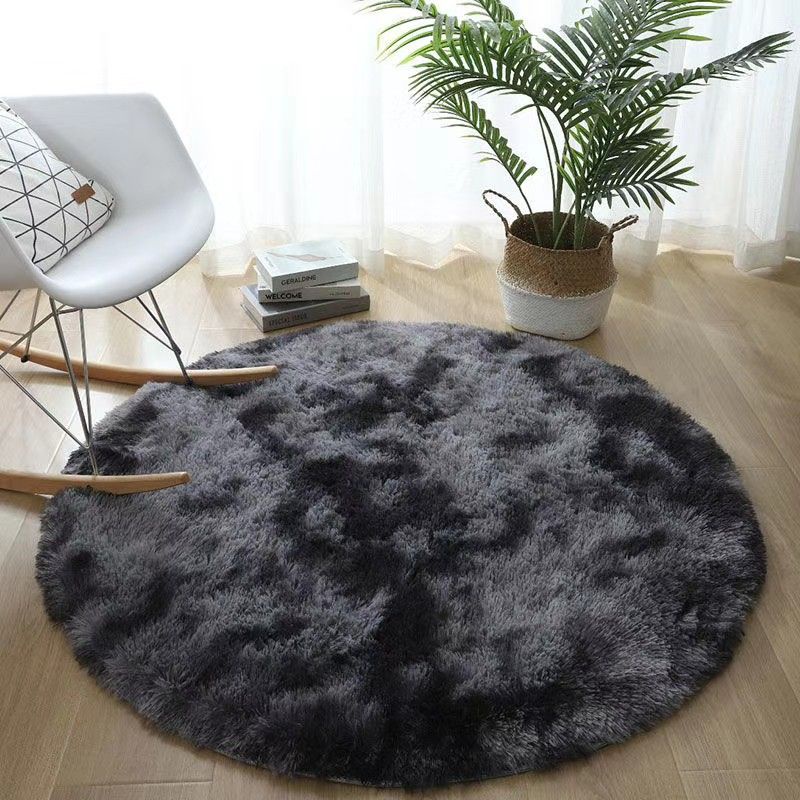 karpet bulu bulat
