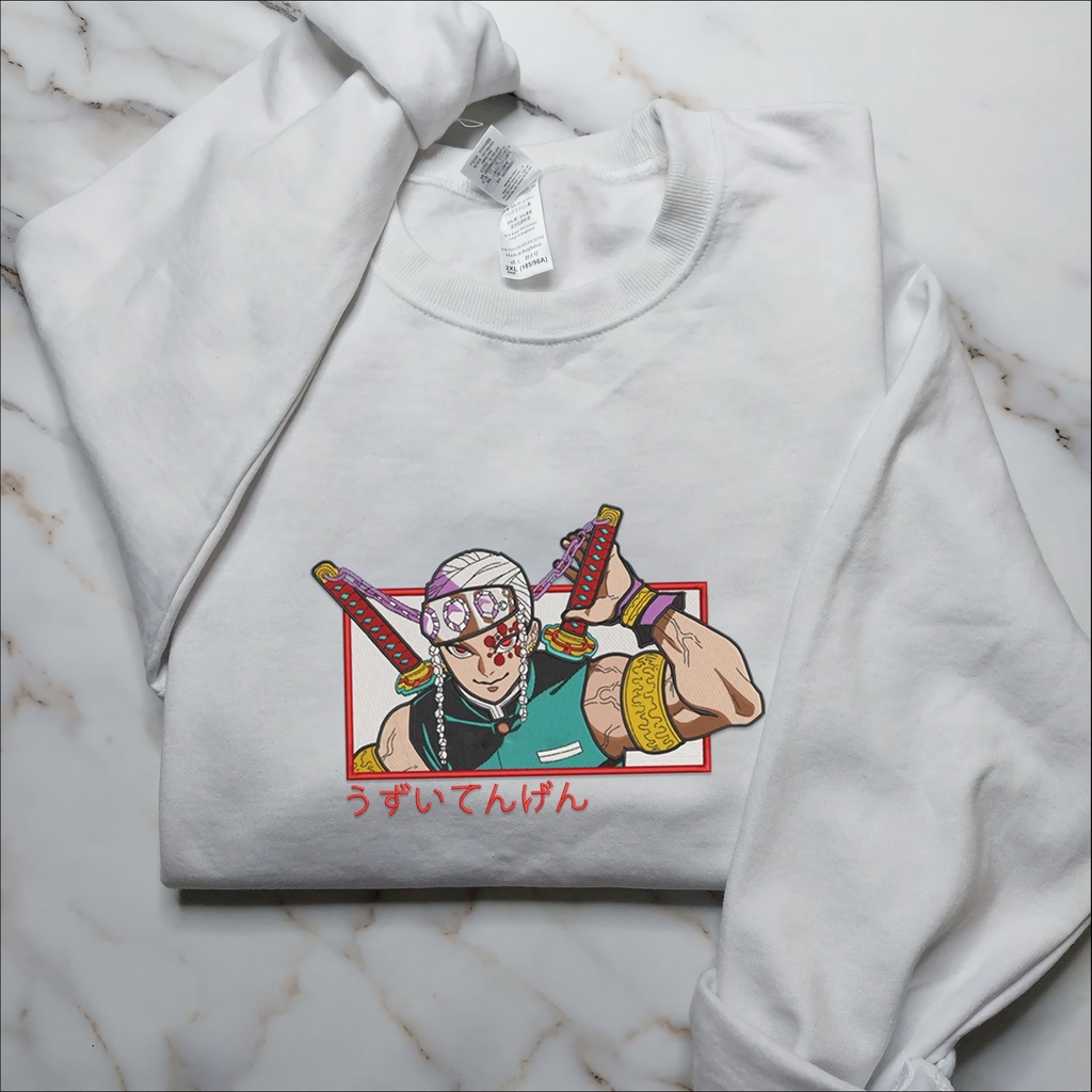 Crewneck Uzui Tengen Kimetsu No Yaiba Demon Slayer Premium Unisex