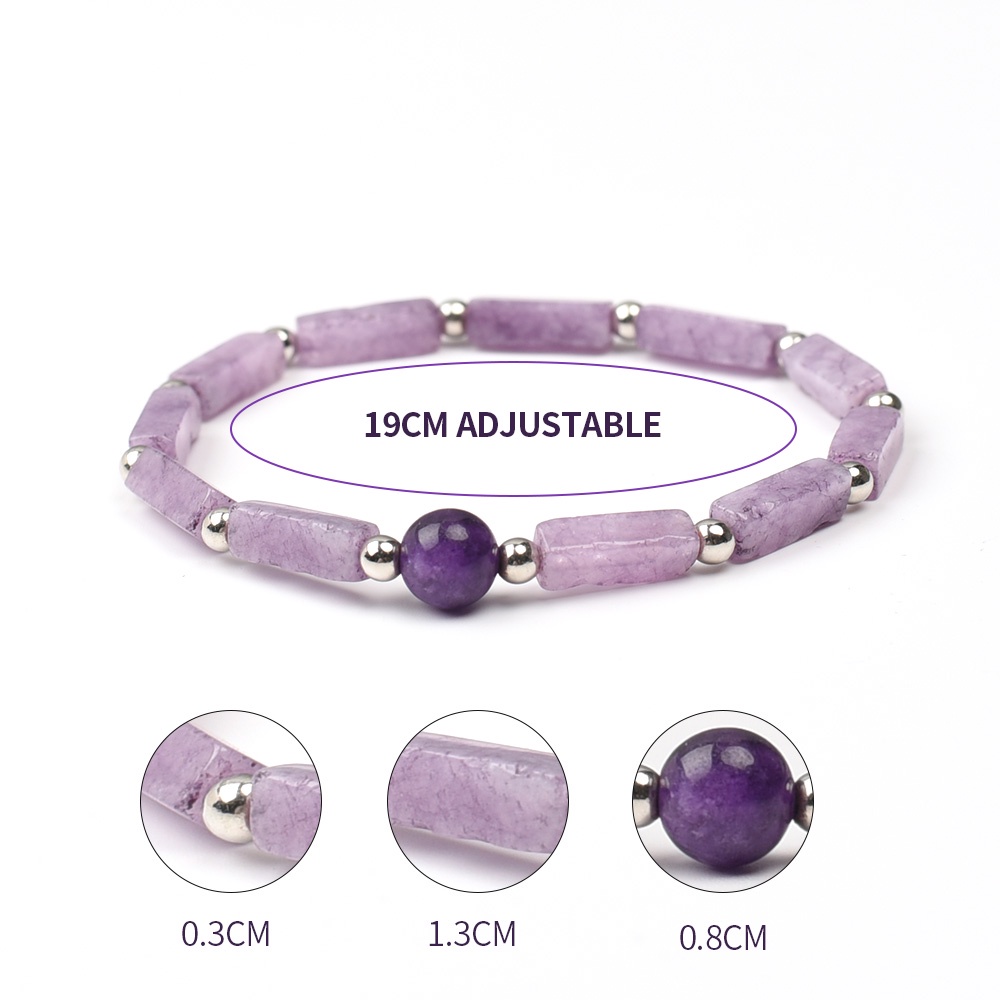 Gelang Manik-Manik Amethyst Alami Untuk Menurunkan Berat Badan