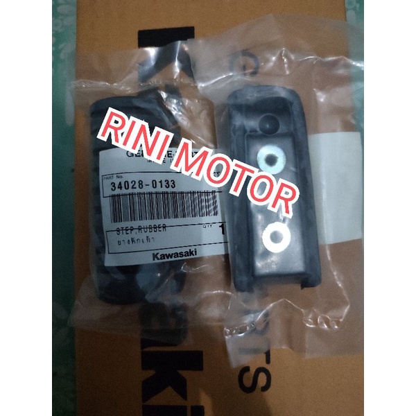karet step footstep depan ER6N ER6 N ER6F ER6 F sepasang original
