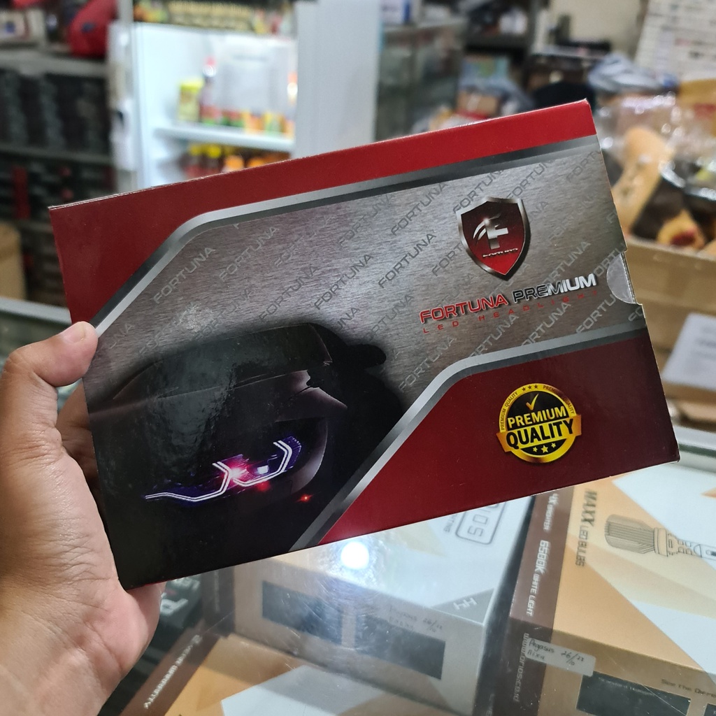 LAMPU LED MOBIL FORTUNA PREMIUM PUTIH