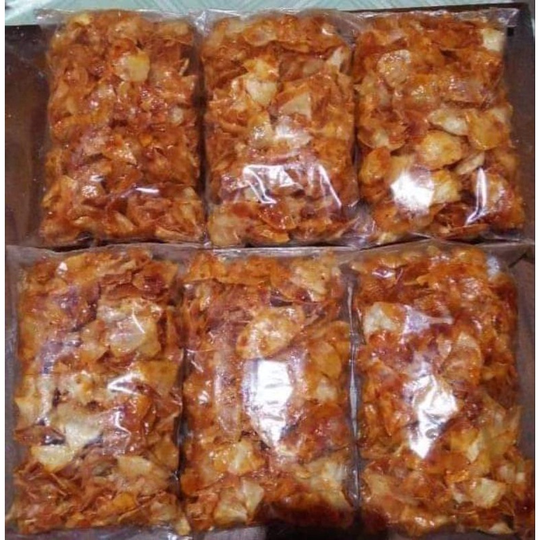 

kripik singkong pedas gurih