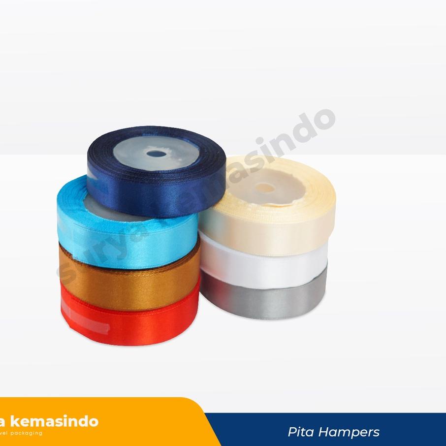 

ㅜ Pita Satin ( 0,75" / 2 cm ) Per Roll (25 yard) pita/pitakado/pitasatin/hampers そ