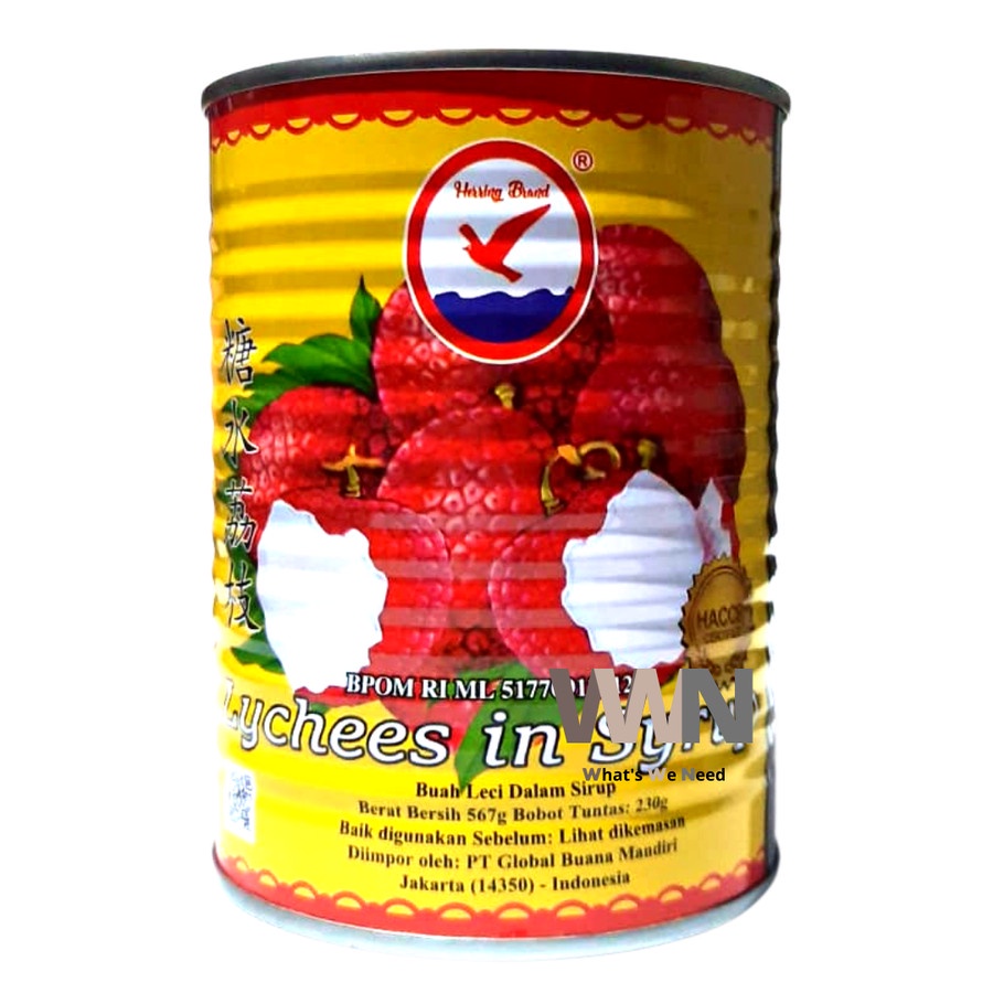 

Herring Brand Lychee In Syrup 567gr - Buah Leci Dalam Sirup