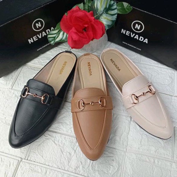 Sandal Selop Wanita Nevada / Sandal Bustong Wanita