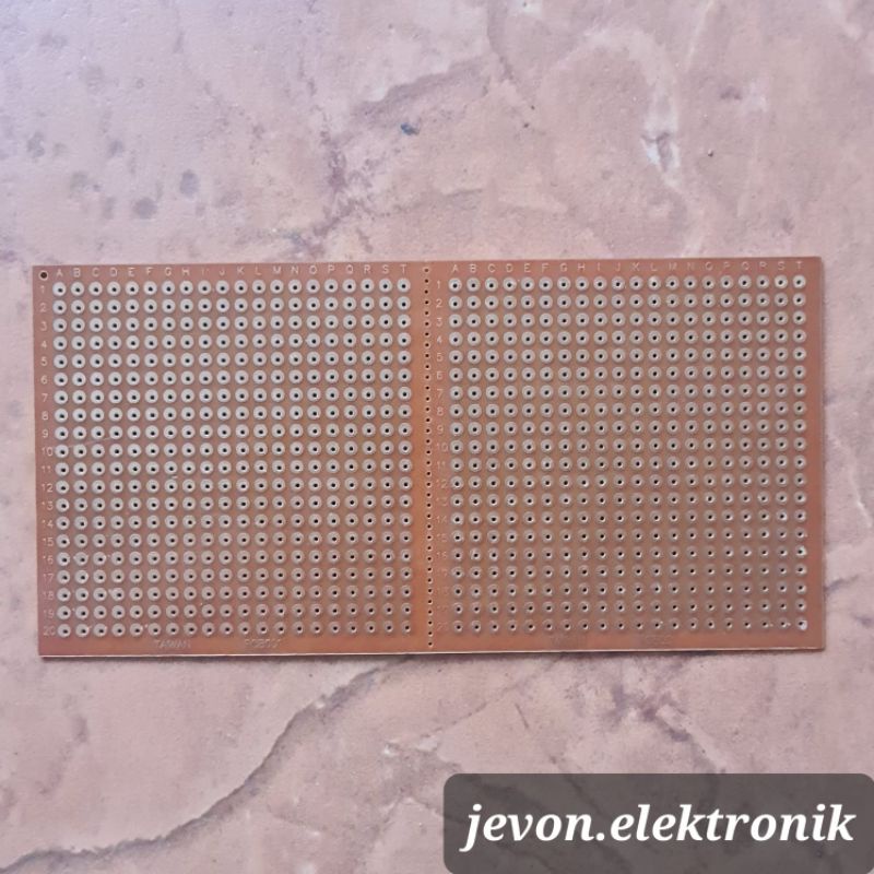 PCB Lubang IC 6,5x18,5 TR 8,5x16,5 Transistor