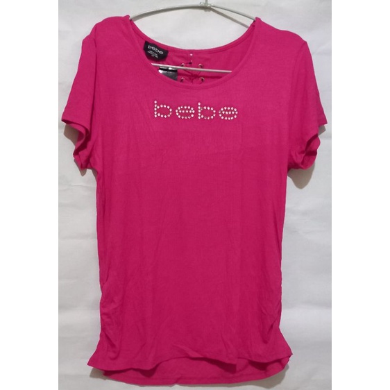 Blus Branded warna pink fuschia